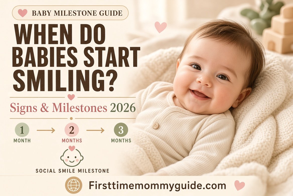 When Do Babies Start Smiling? Signs & Milestones 2026
