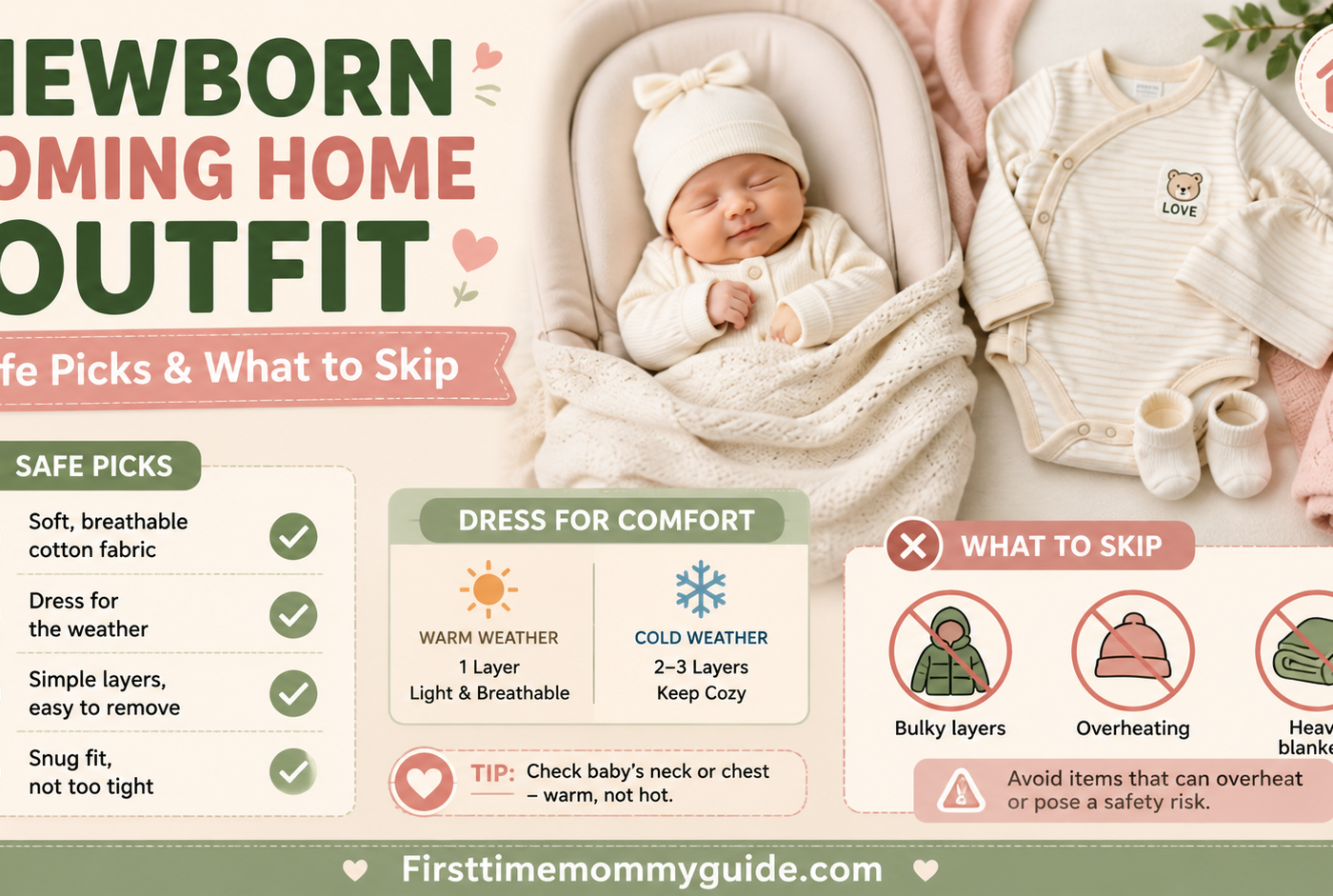 Newborn Coming Home Outfit: What to Pick, What to Skip, and How to Keep Baby Safe