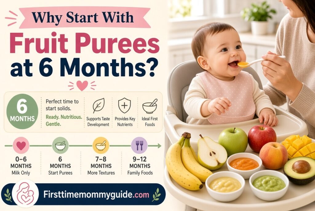 Fruit Purees for 6 Month Old Babies: Safe Recipes & Guide (2026)