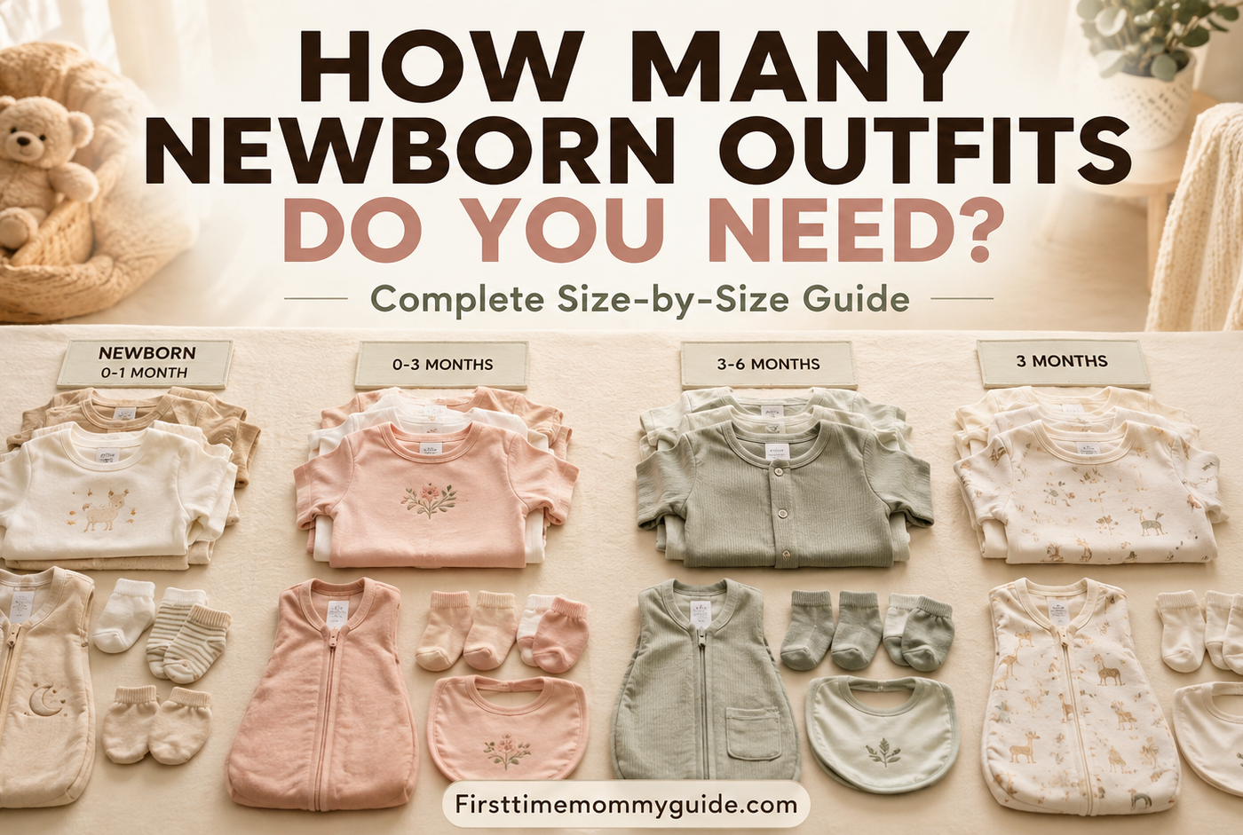 How Many Newborn Outfits Do You Need? A Complete Size-by-Size Guide