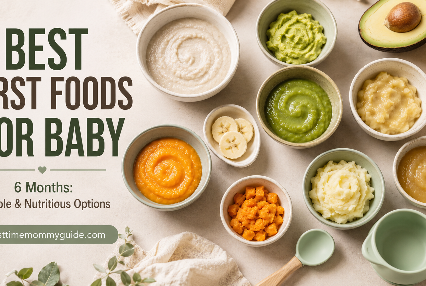 First Food for Baby 6 Months: Best Options, Safety Tips & Feeding Guide
