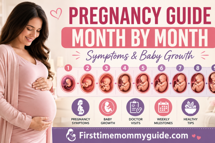 Pregnancy Guide Month by Month: Symptoms & Baby Growth