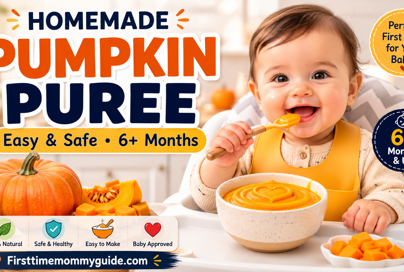 Homemade Pumpkin Puree for Baby: Easy, Safe Recipe (6+ Months)