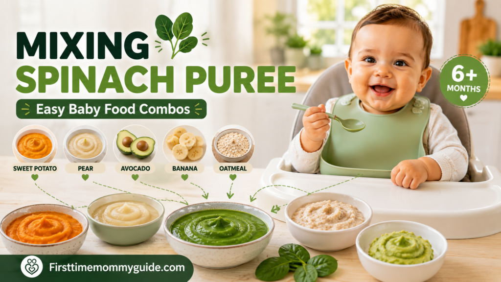 Spinach Puree for Baby: Safe Recipe, Nitrate Facts & Age Guide