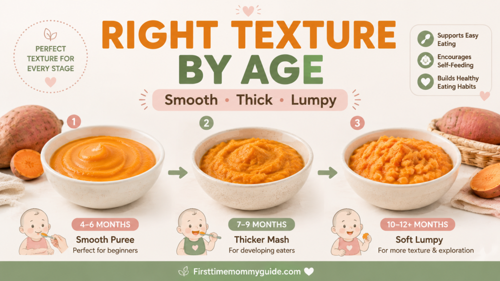 Sweet Potato Puree for Baby: Easy Recipe, Age Guide & Storage Tips
