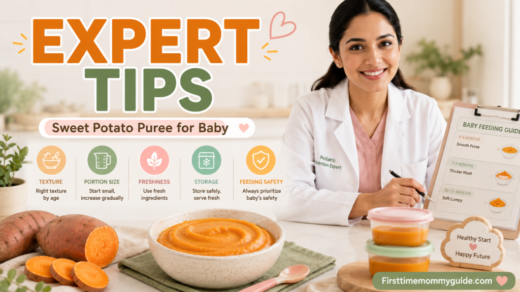 Sweet Potato Puree for Baby: Easy Recipe, Age Guide & Storage Tips