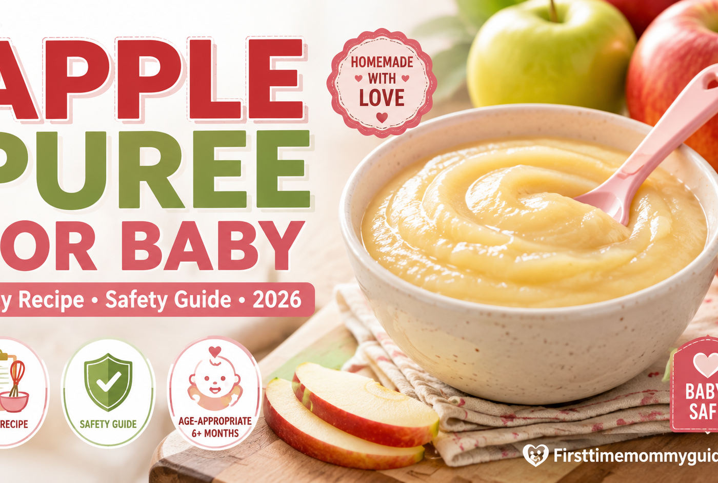 Apple Puree for Baby: Easy Recipe & Safety Guide (2026)