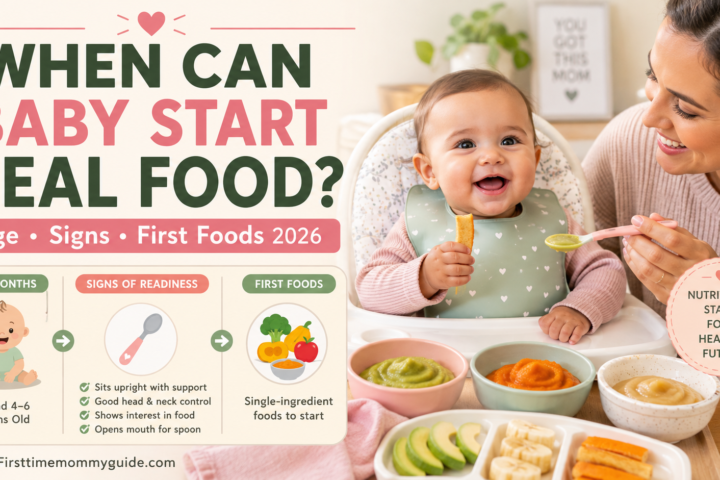 When Can My Baby Start Eating Real Food? Age, Signs & First Foods 2026