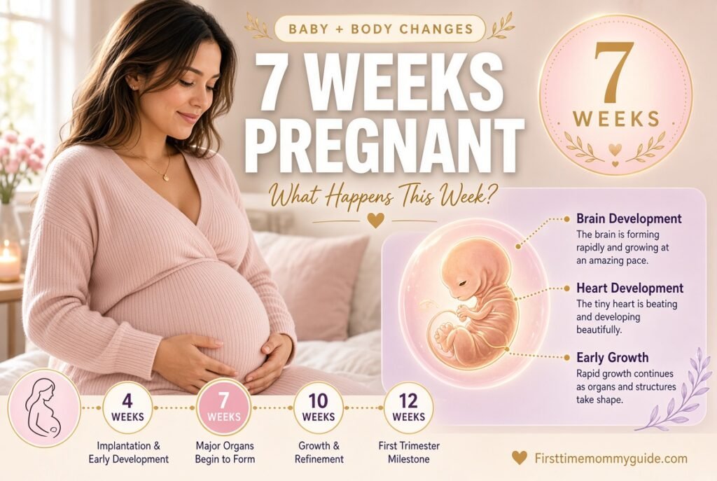 Pregnancy Week By Week 7: Symptoms & Baby Size 2026