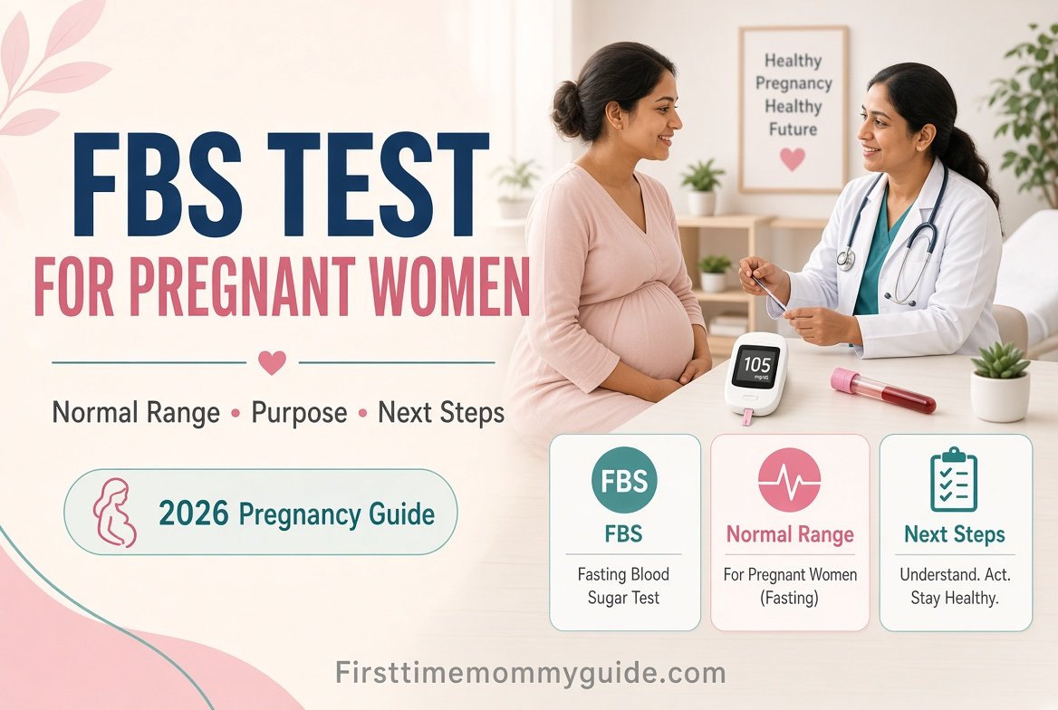 FBS Test for Pregnant: Normal Range, Purpose & Next Steps 2026