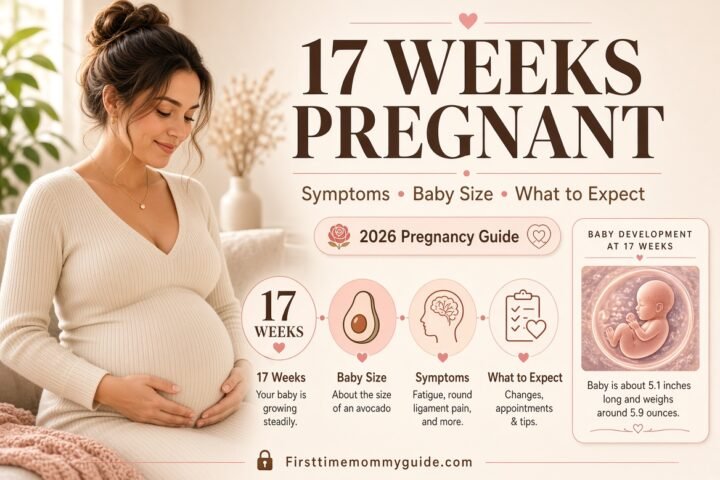 17 Weeks Pregnant: Symptoms, Baby Size & What to Expect 2026