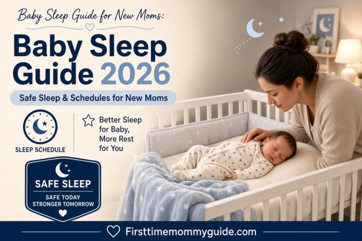 Baby Sleep Guide for New Moms: Safe Sleep & Schedules (2026)