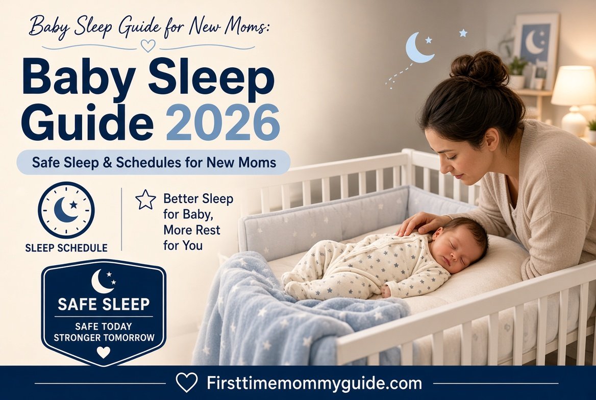 Baby Sleep Guide for New Moms: Safe Sleep & Schedules (2026)