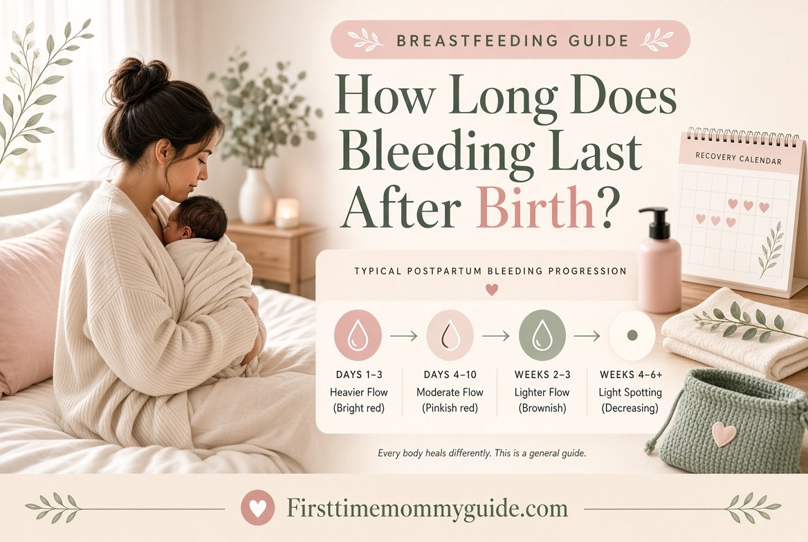 How Long Does Bleeding Last After Birth If Breastfeeding? (2026 Guide)