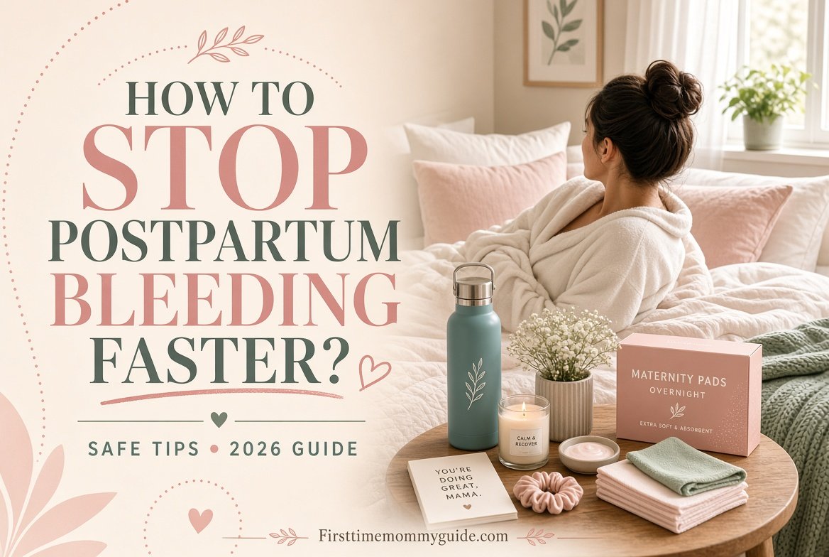 How to Stop Postpartum Bleeding Faster? Safe Tips 2026