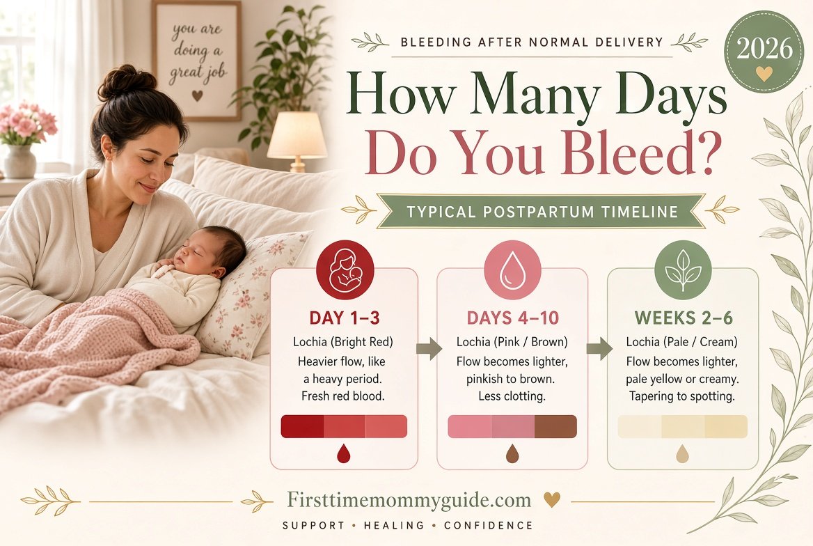 Bleeding After Normal Delivery How Many Days: Typical Timeline & Stages 2026