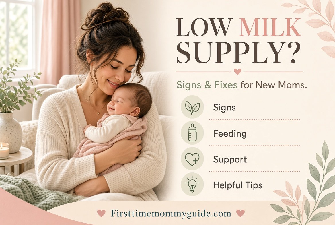 Low Milk Supply Signs and Fixes: What Every Breastfeeding Mom Should Know 2026