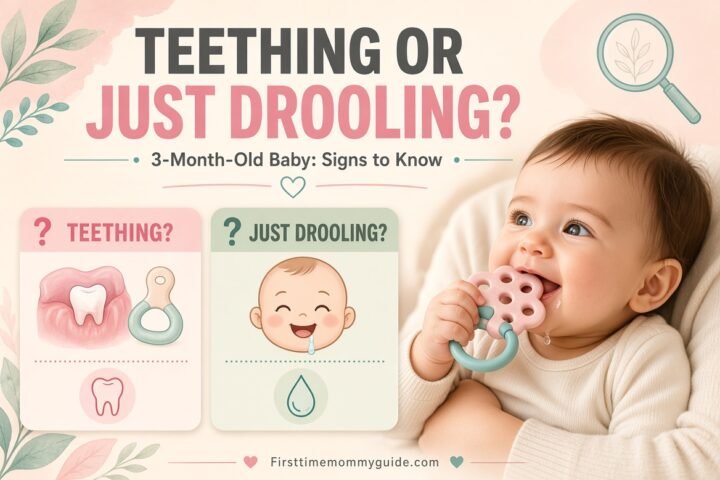 Is My 3 Month Old Teething or Just Drooling? Signs, Differences and What to Do 2026