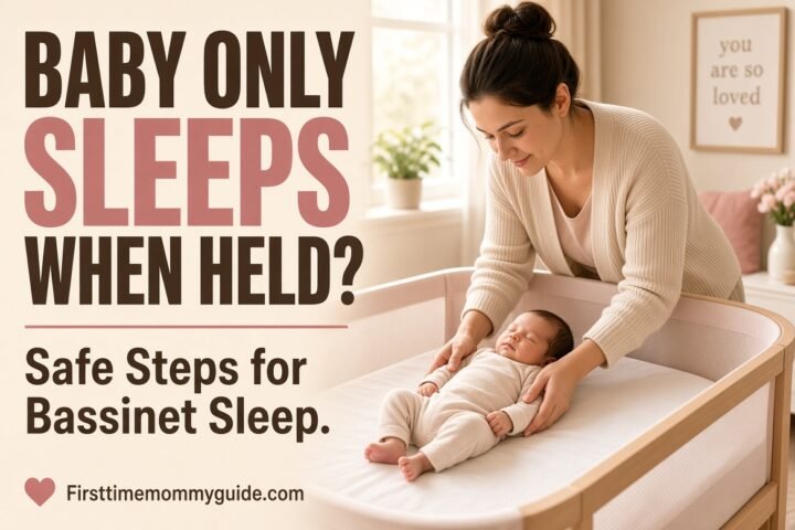 Newborn Only Sleeps When Held How to Get Baby Into Bassinet: Safe Steps That Actually Work 2026