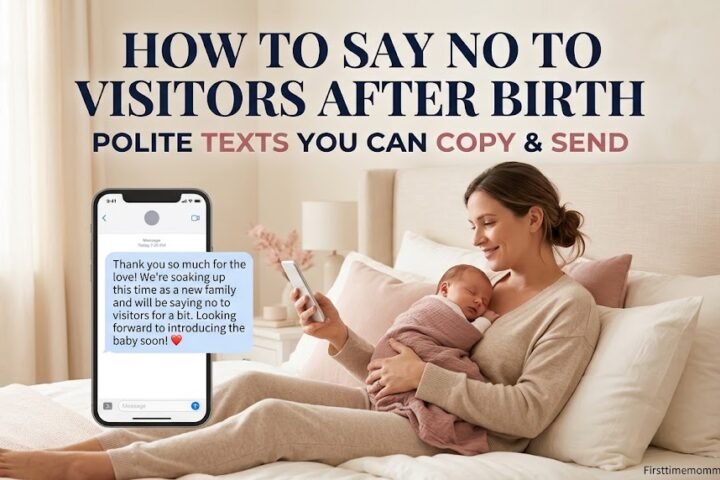 How to Say No to Visitors After Giving Birth Text Examples: Polite Scripts You Can Copy and Send 2026